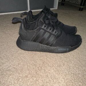 Black adidas shoes